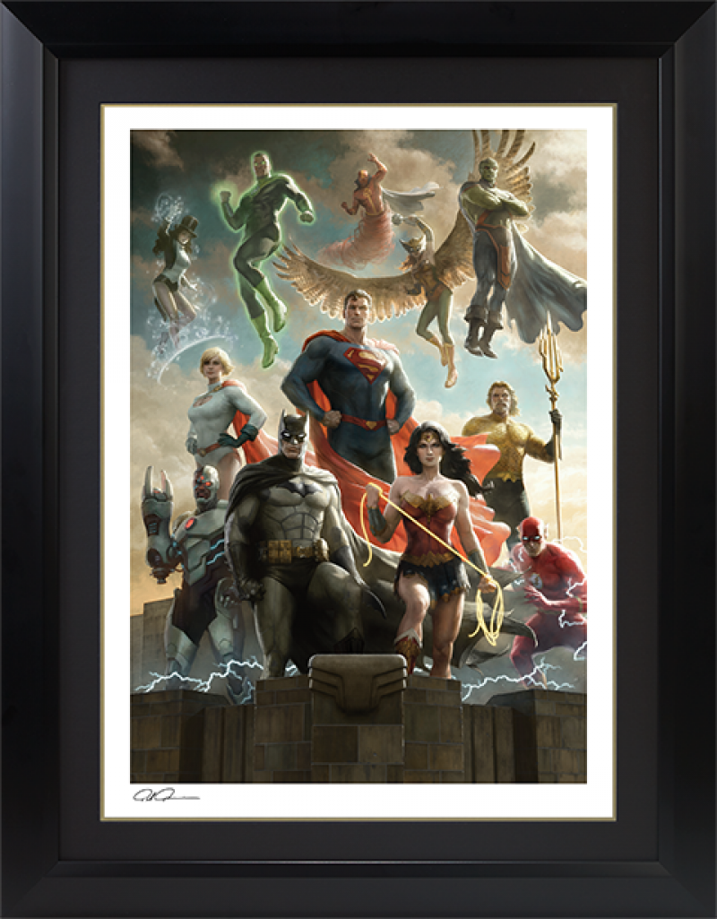 Justice League Comic Art Poster Wallpapers