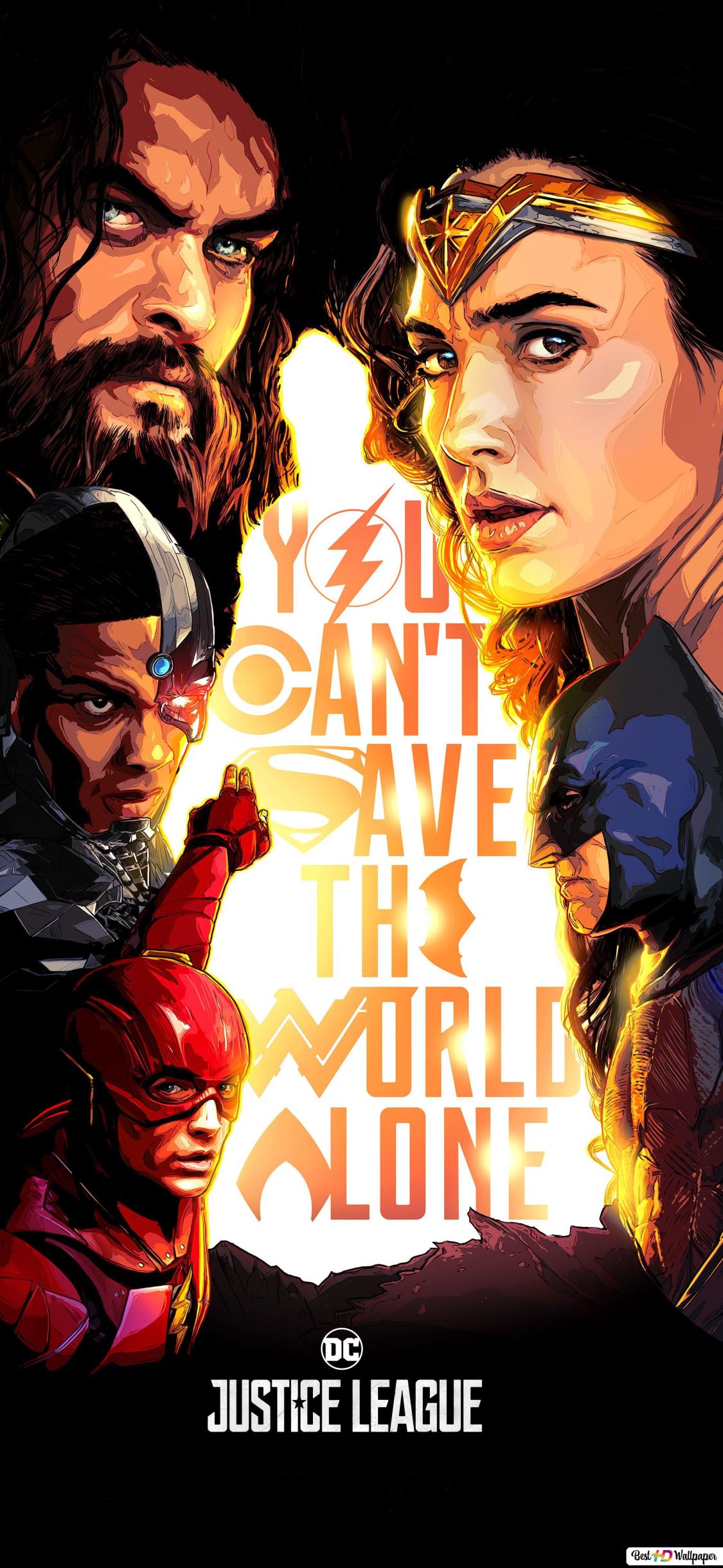 Justice League Comic Art Poster Wallpapers