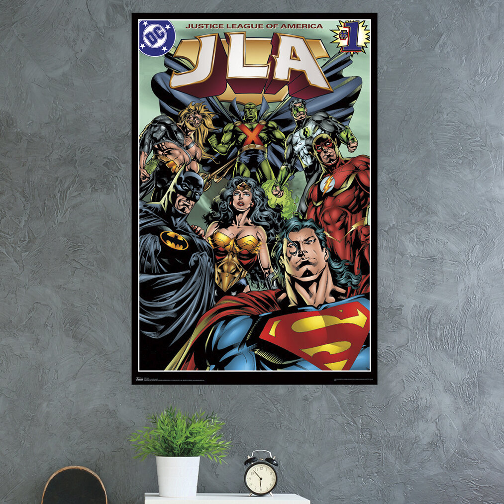 Justice League Comic Art Poster Wallpapers