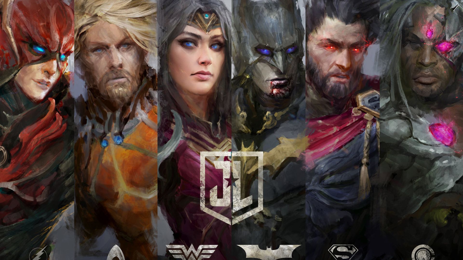 Justice League Fan Artwork Wallpapers