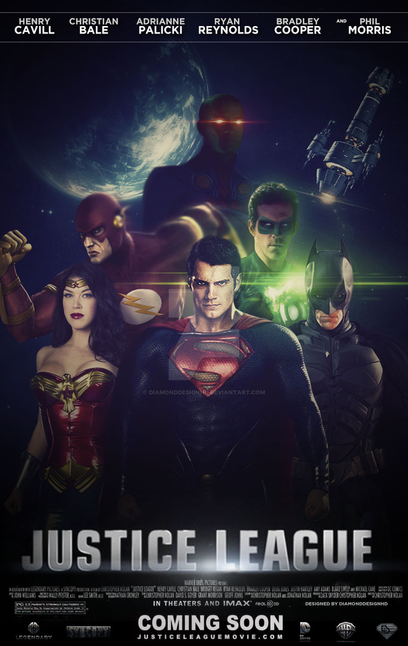 Justice League Fan Made Poster Wallpapers