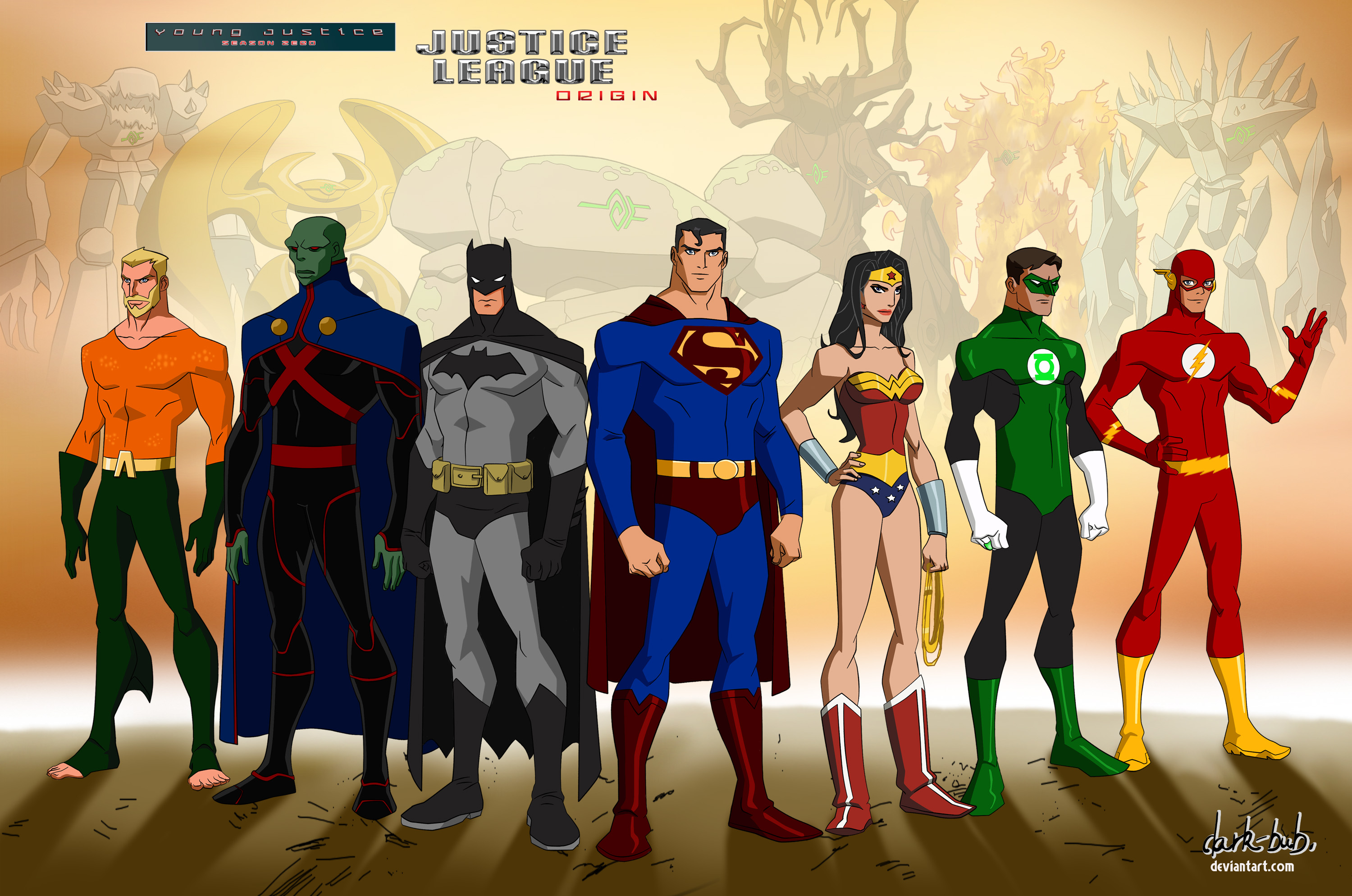 Justice League Original Team Wallpapers