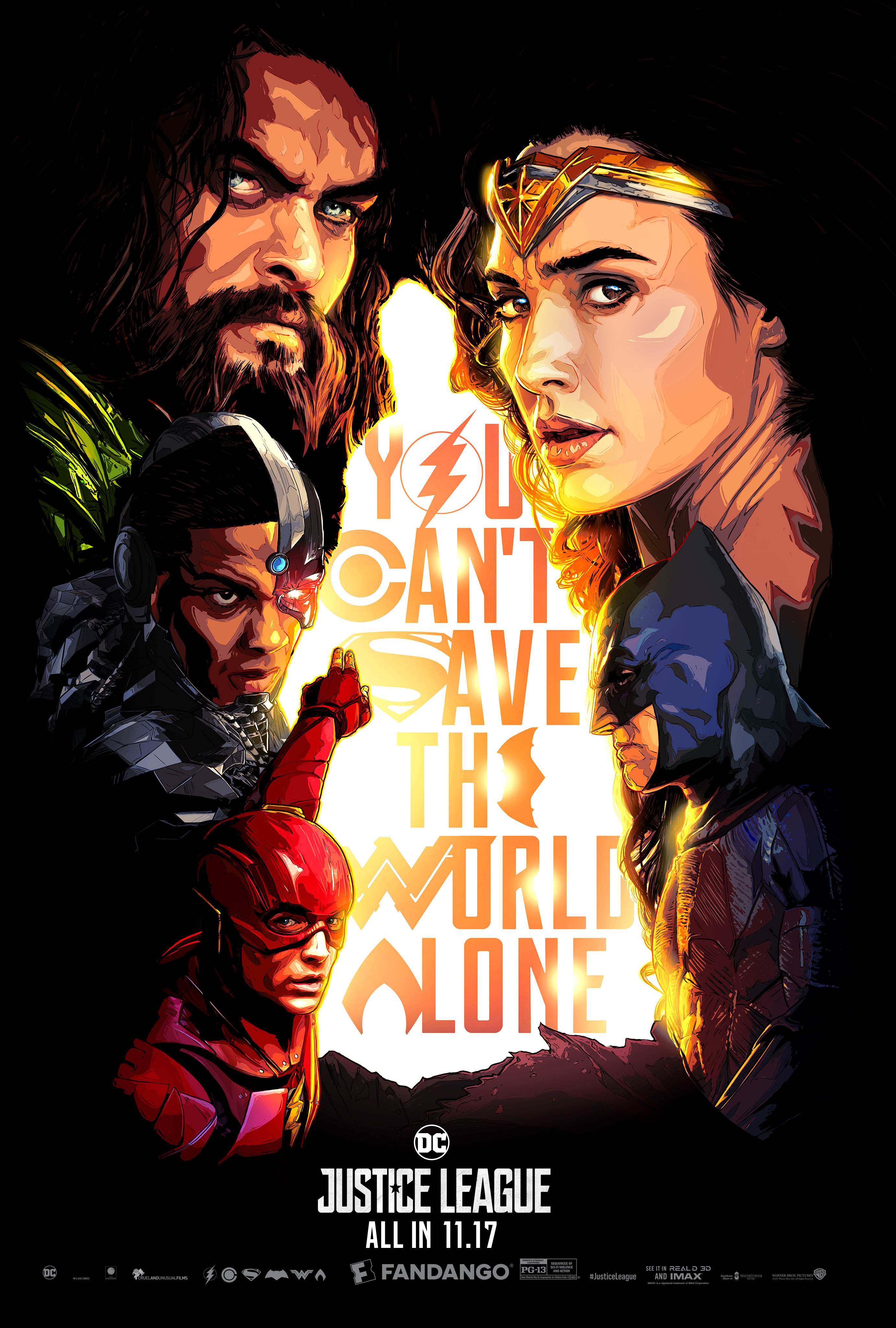 Justice League Poster Fan Art Wallpapers