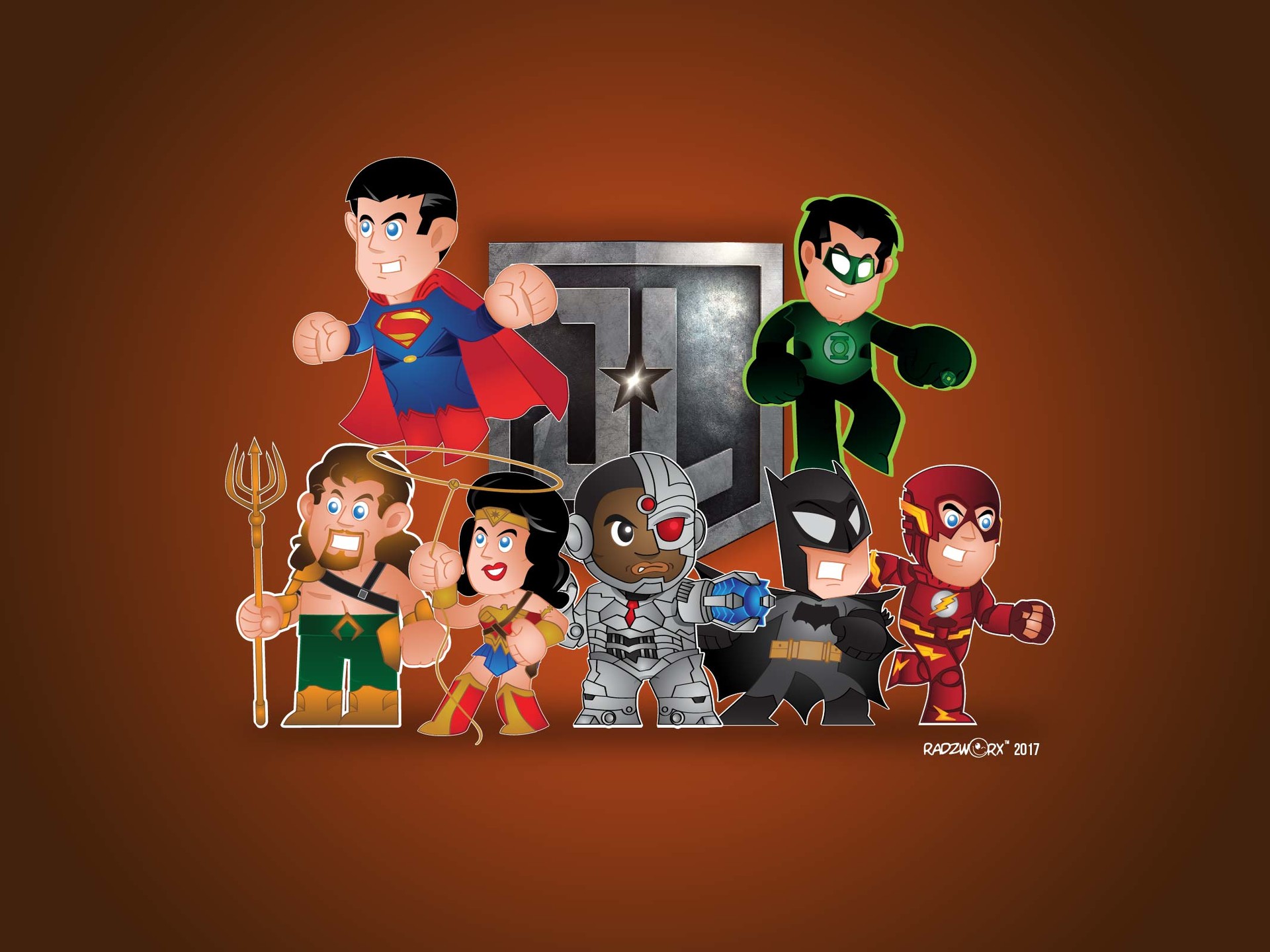 Justice League Small Heroes Babys Wallpapers