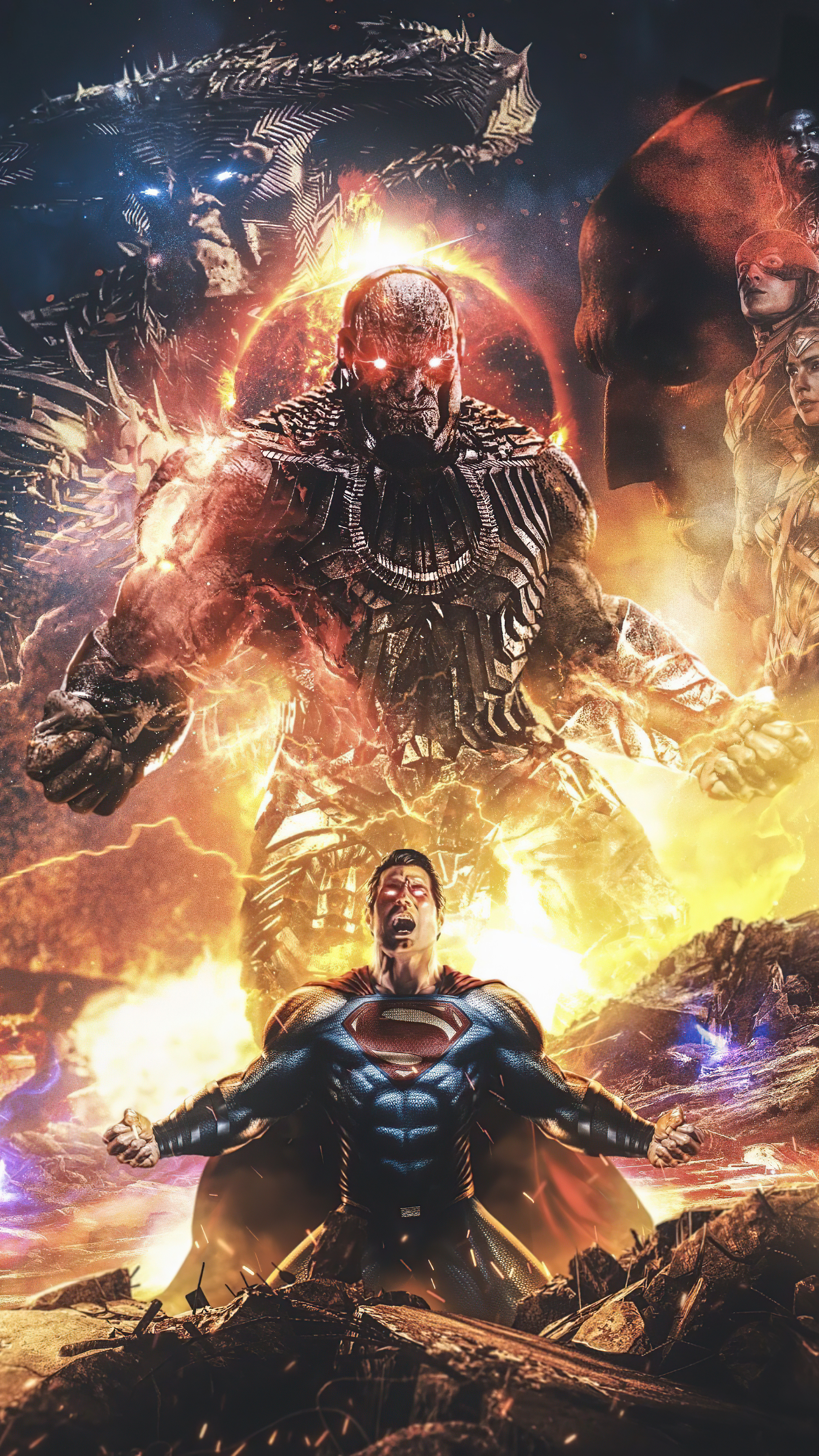 Justice League Vs Darkseid Fanart Wallpapers