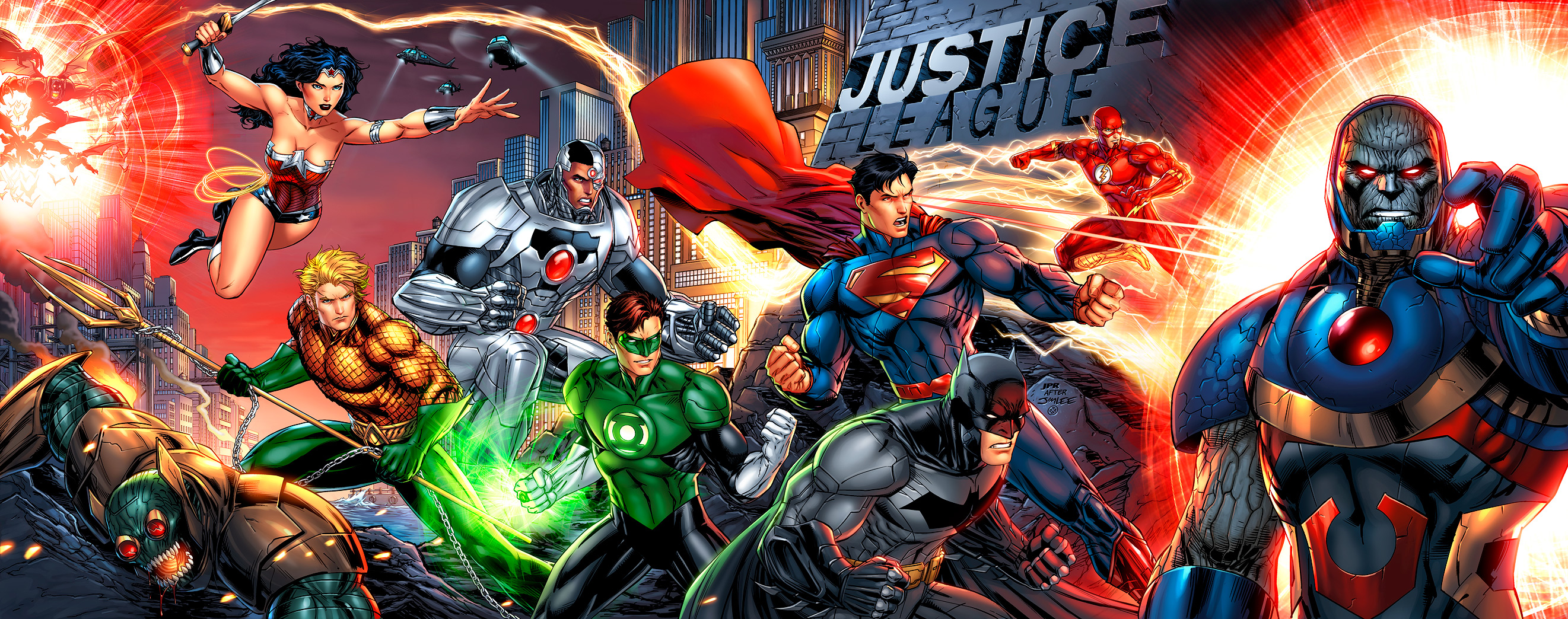 Justice League Vs Darkseid Fanart Wallpapers