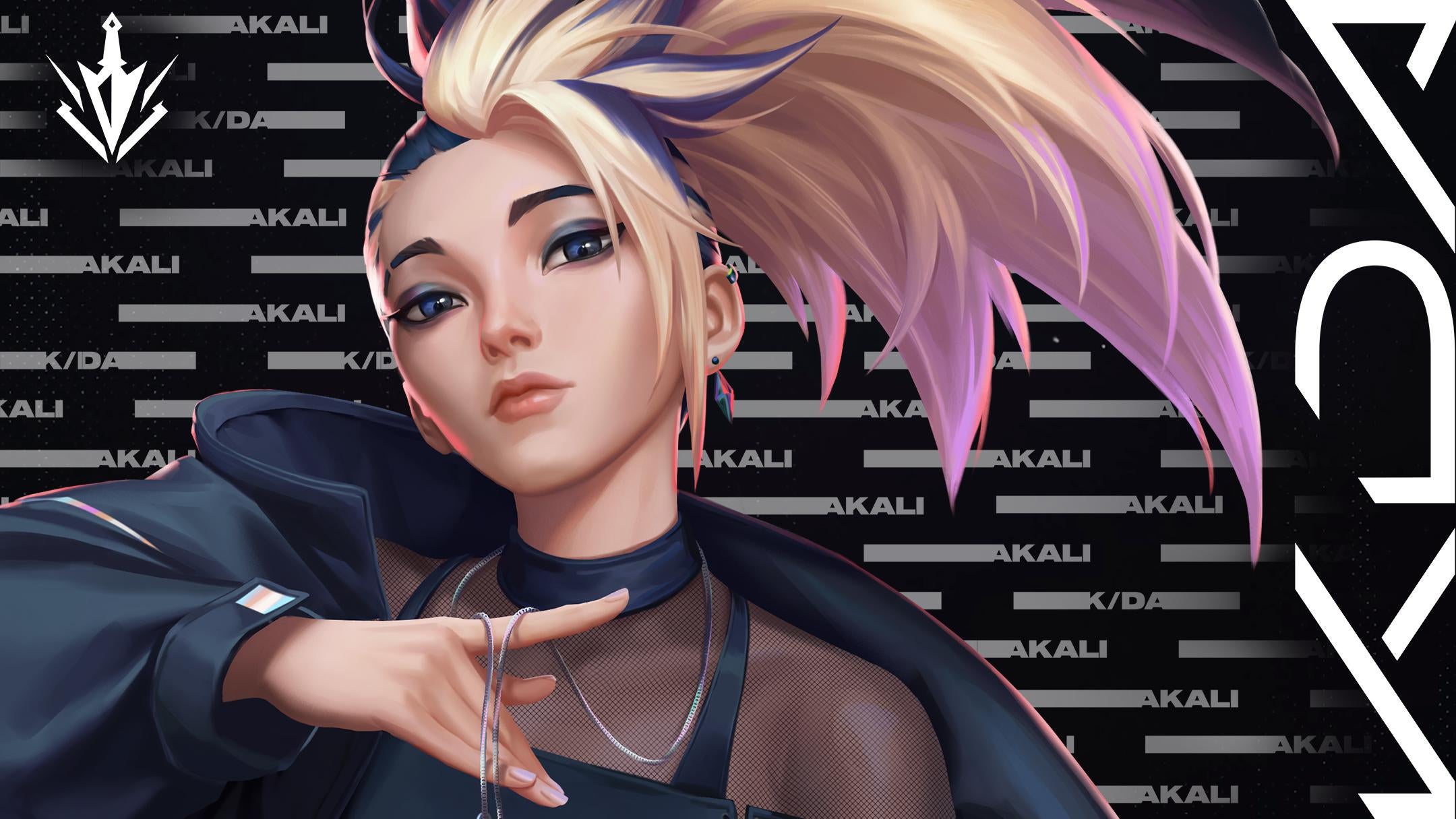 K/DA The Baddest Akali Wallpapers