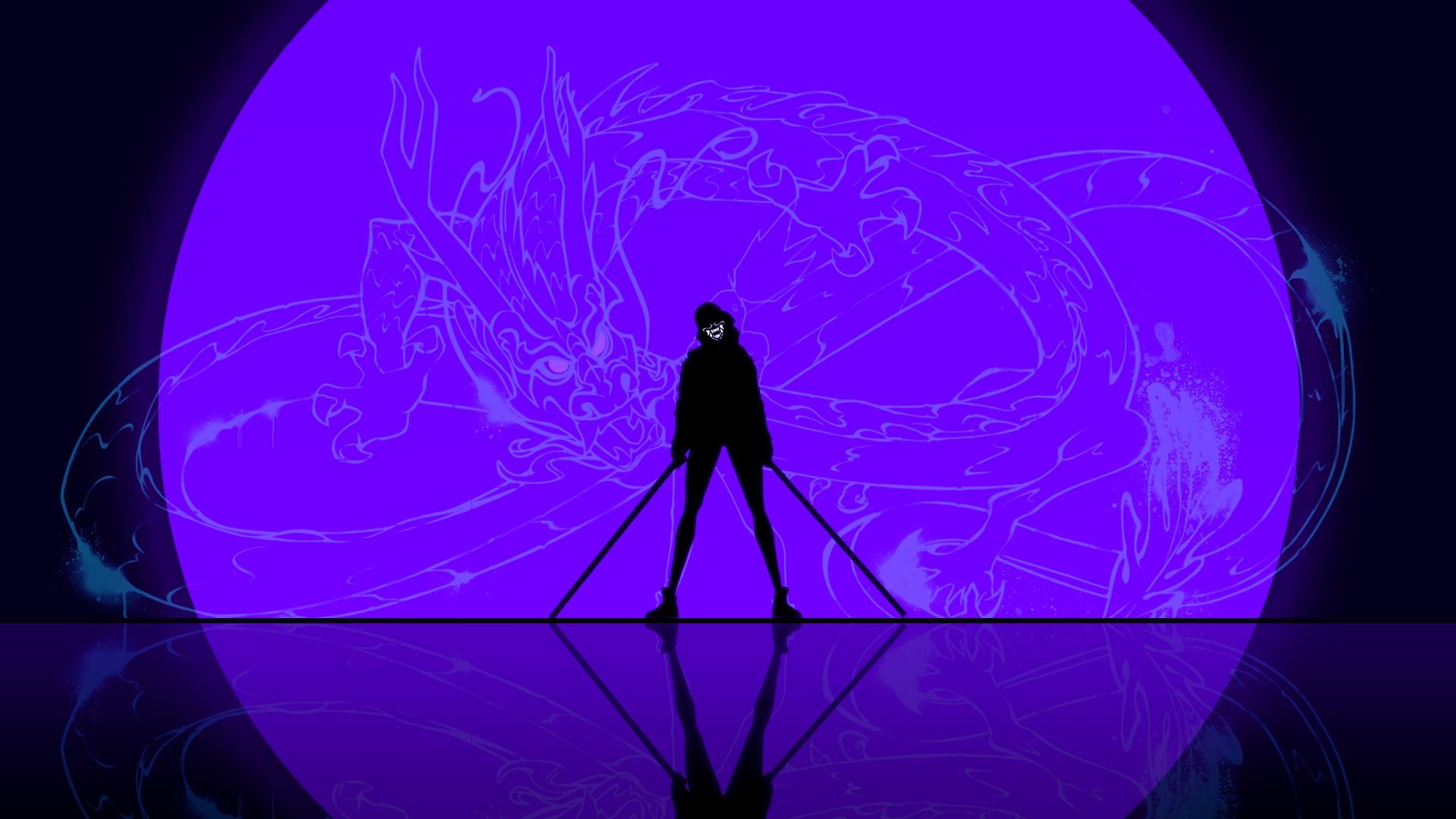 K/DA The Baddest Akali Wallpapers