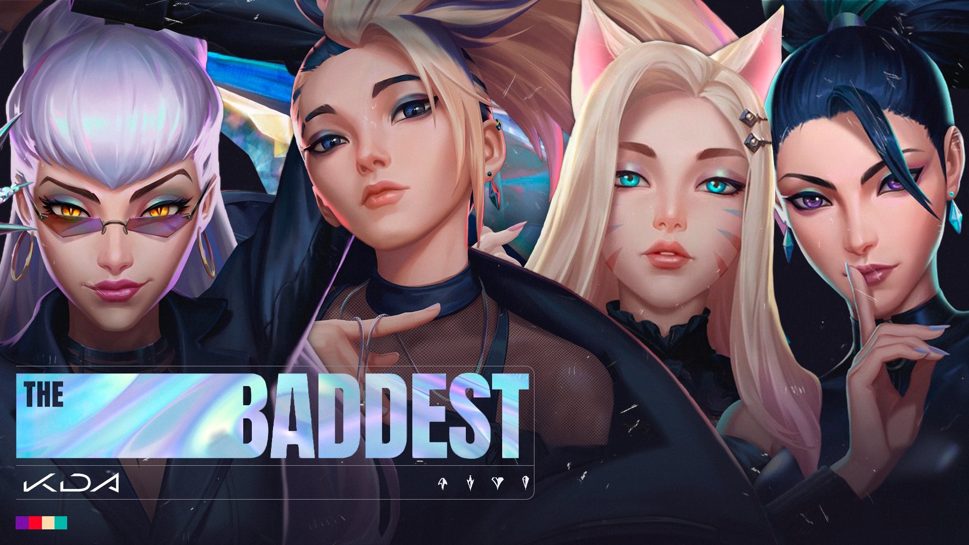 K/DA The Baddest Kai'Sa Wallpapers