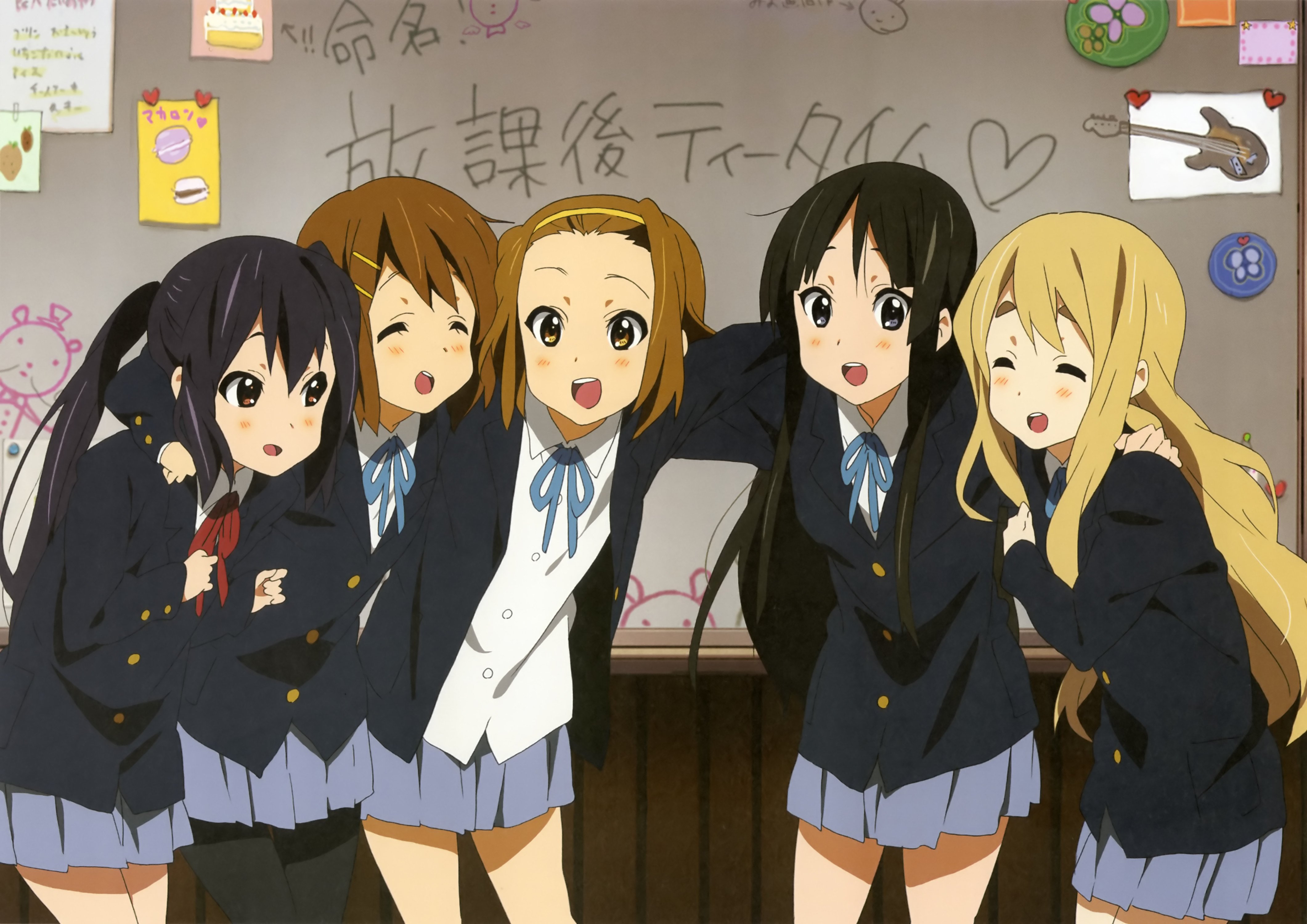 K-On Anime Team Wallpapers