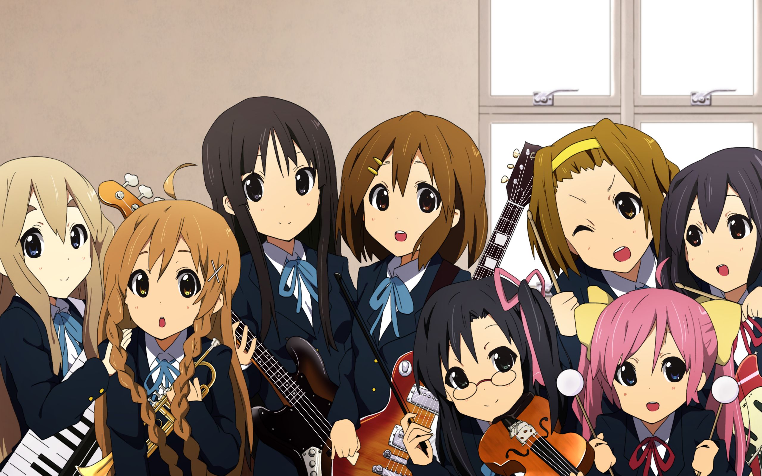 K-On Anime Team Wallpapers