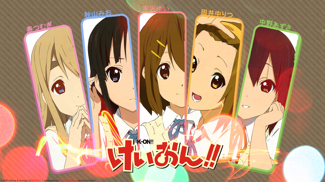 K-On Anime Team Wallpapers