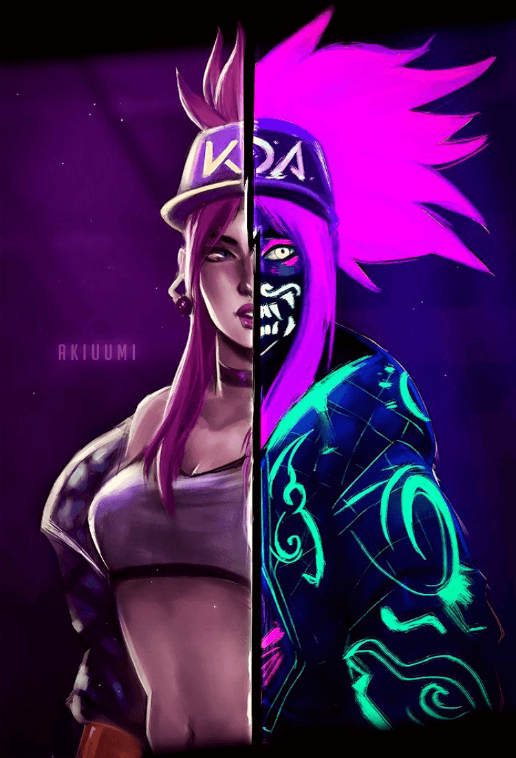 K-Pop League Of Legends  K/DA Girls 8K Wallpapers