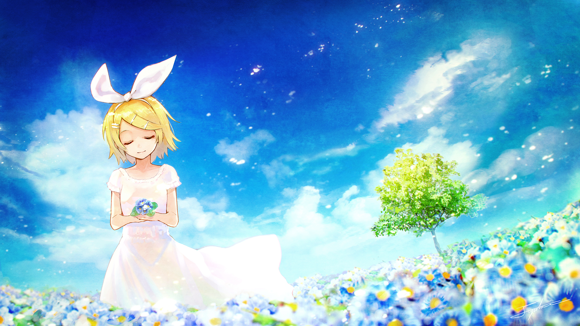 Kagamine Rin 1920X1080 Wallpapers