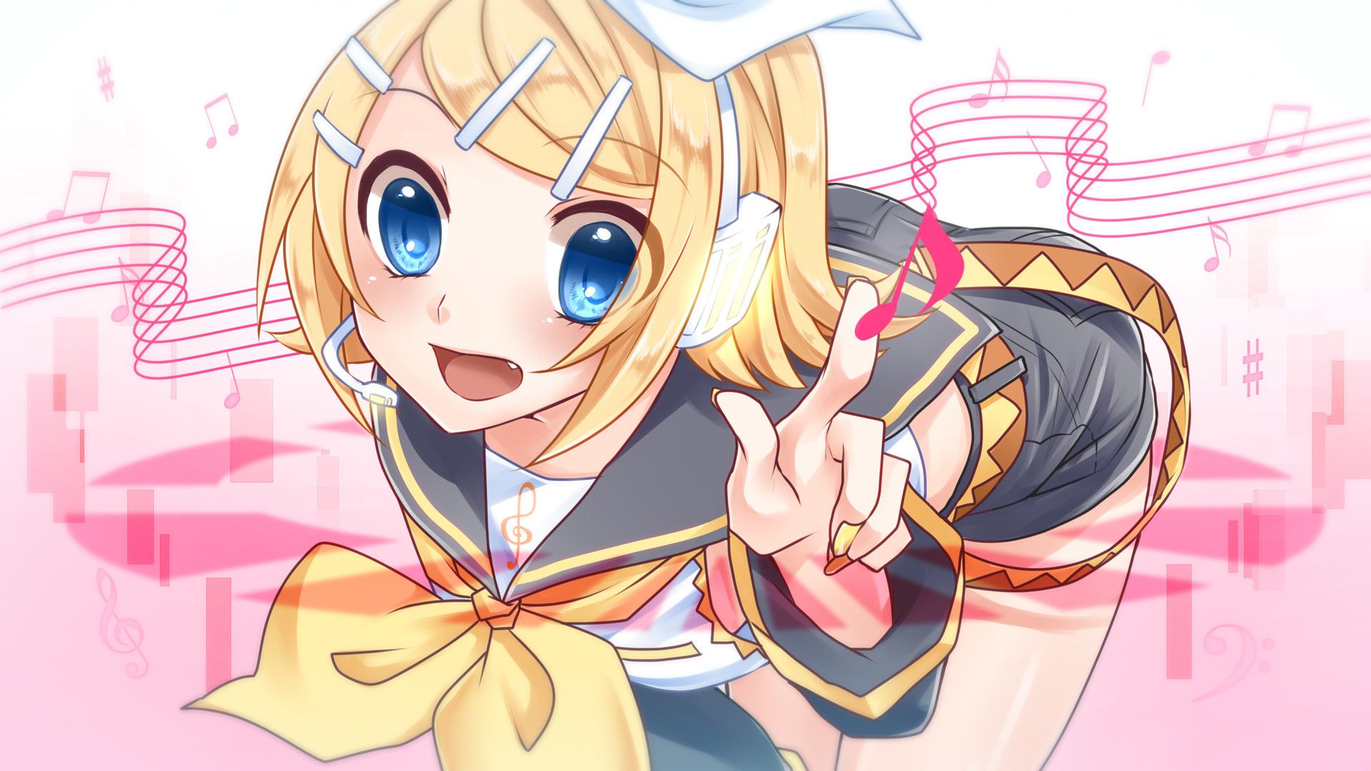 Kagamine Rin 1920X1080 Wallpapers