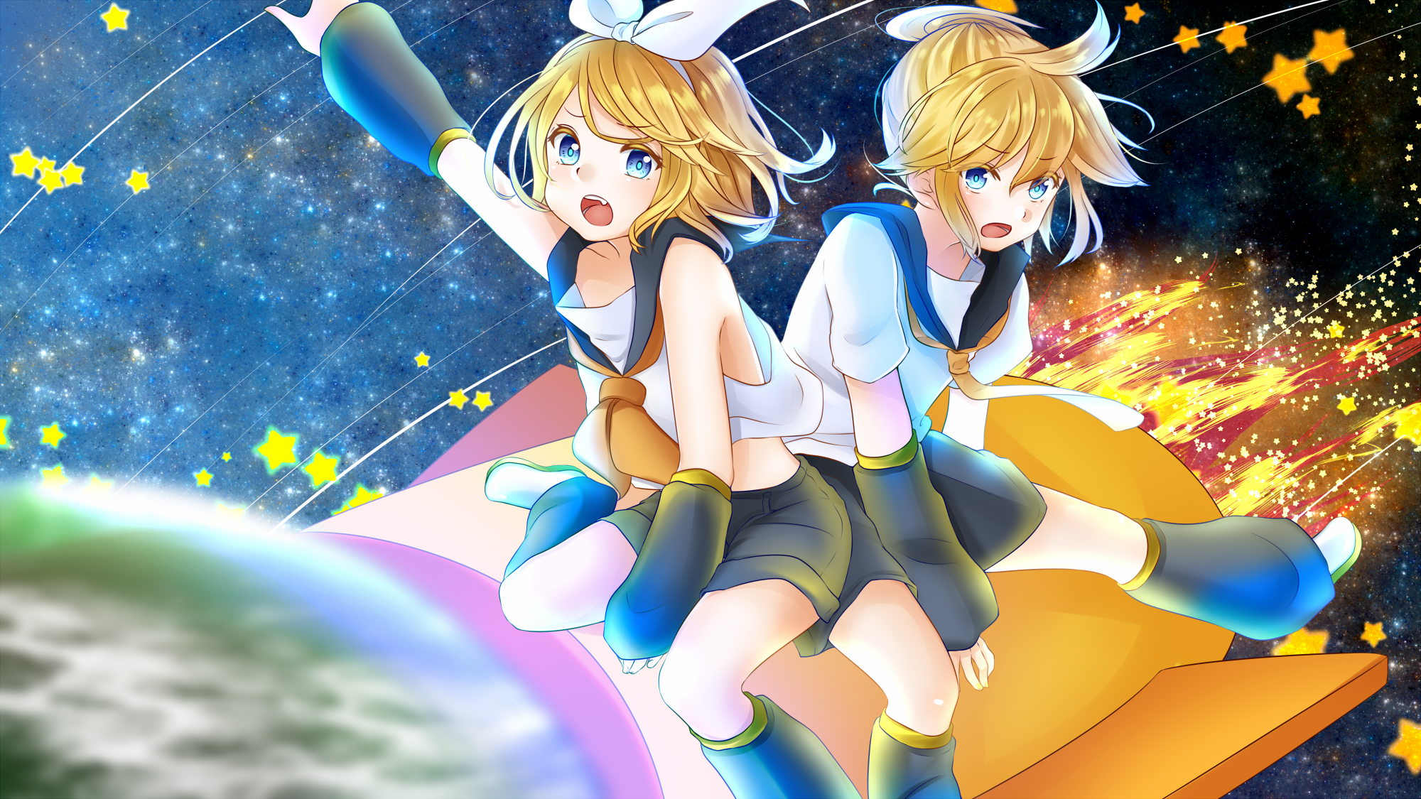 Kagamine Rin 1920X1080 Wallpapers