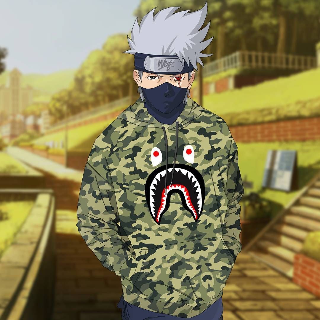 Kakashi Bape Wallpapers