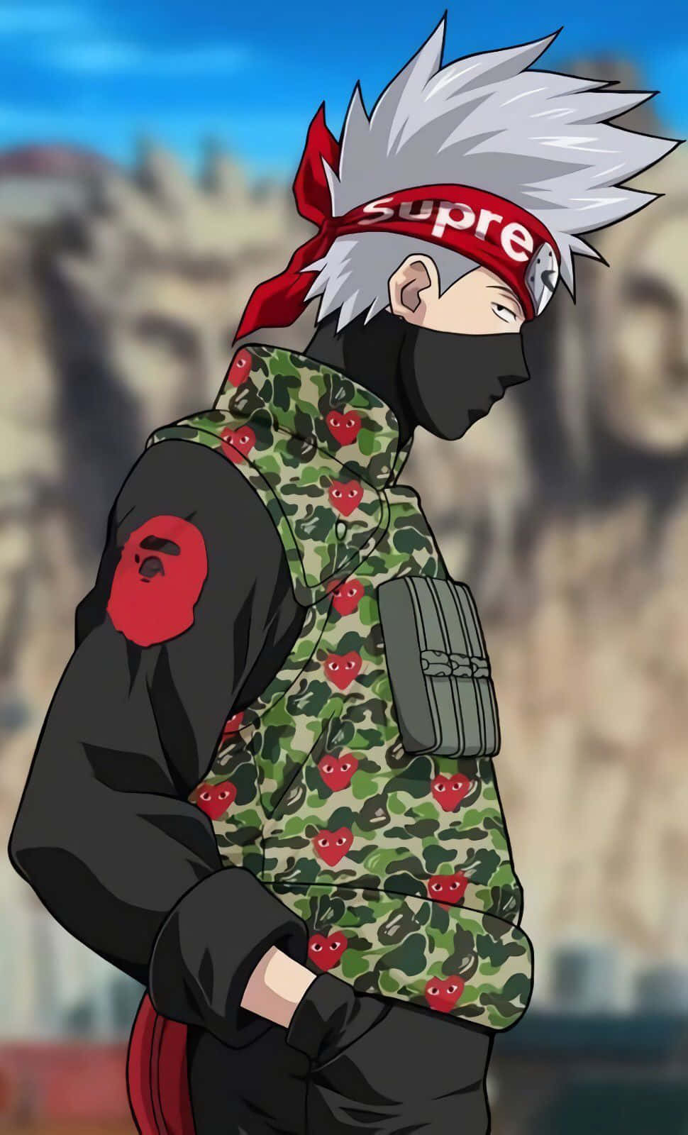 Kakashi Bape Wallpapers