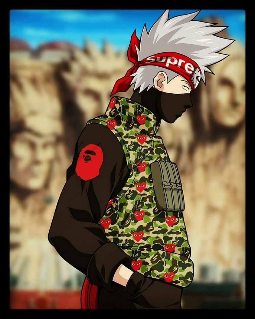 Kakashi Bape Wallpapers