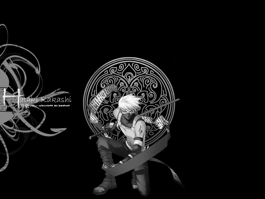 Kakashi Black And White Wallpapers