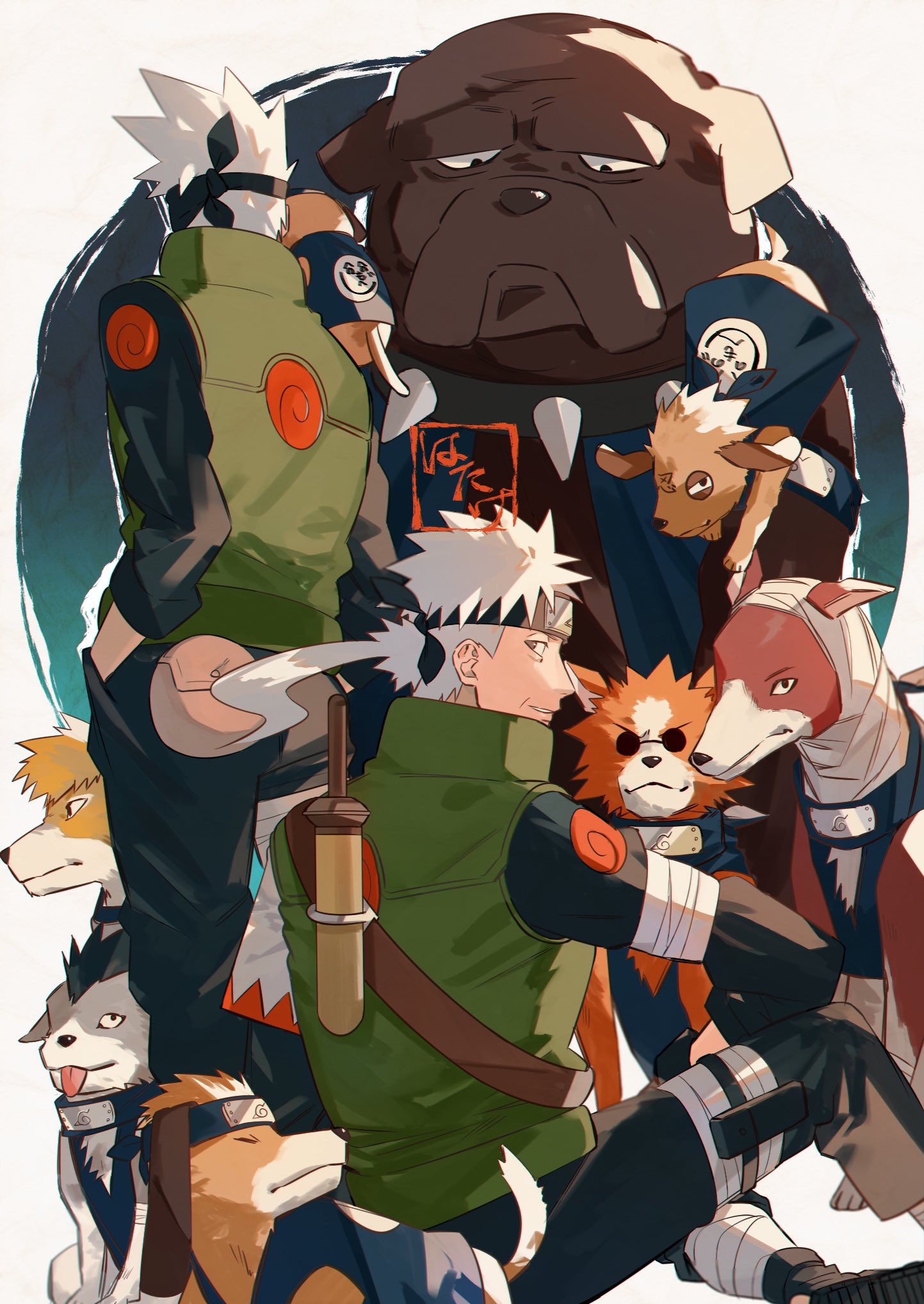 Kakashi Hatake And Pakkun Wallpapers