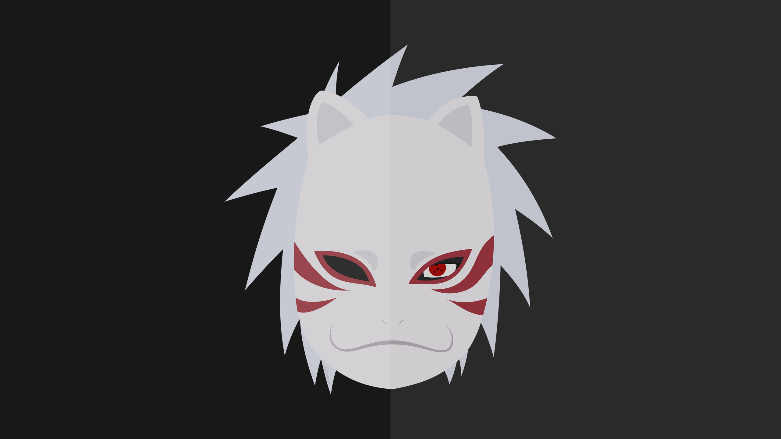 Kakashi Hatake Minimal 4K 8K Wallpapers