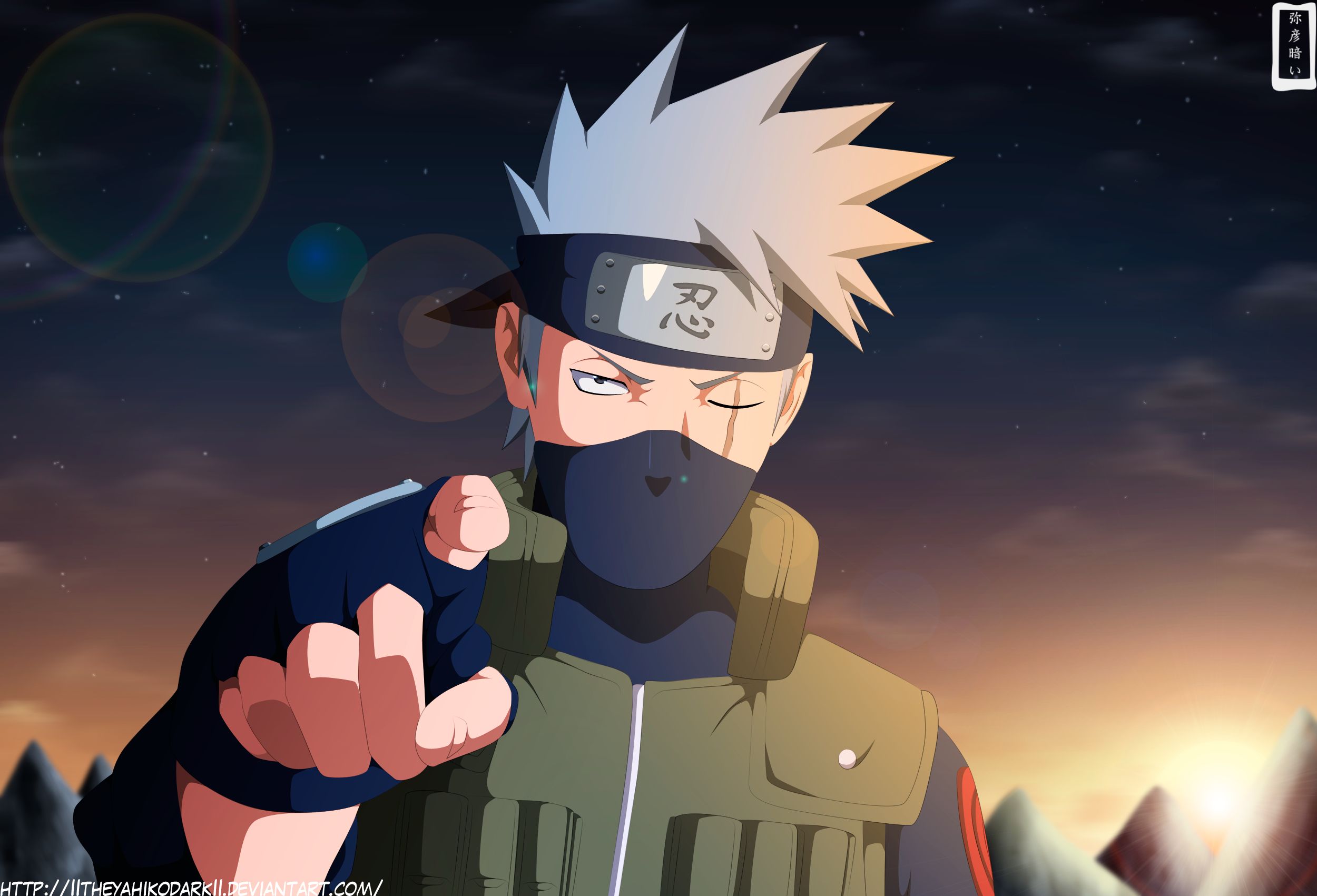 Kakashi Hatake Minimal 4K 8K Wallpapers