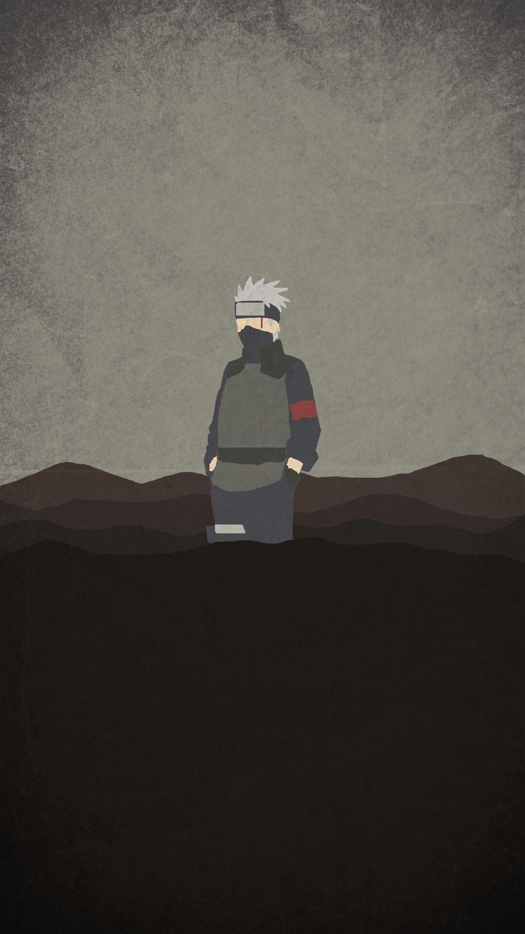 Kakashi Hatake Naruto Minimal Wallpapers