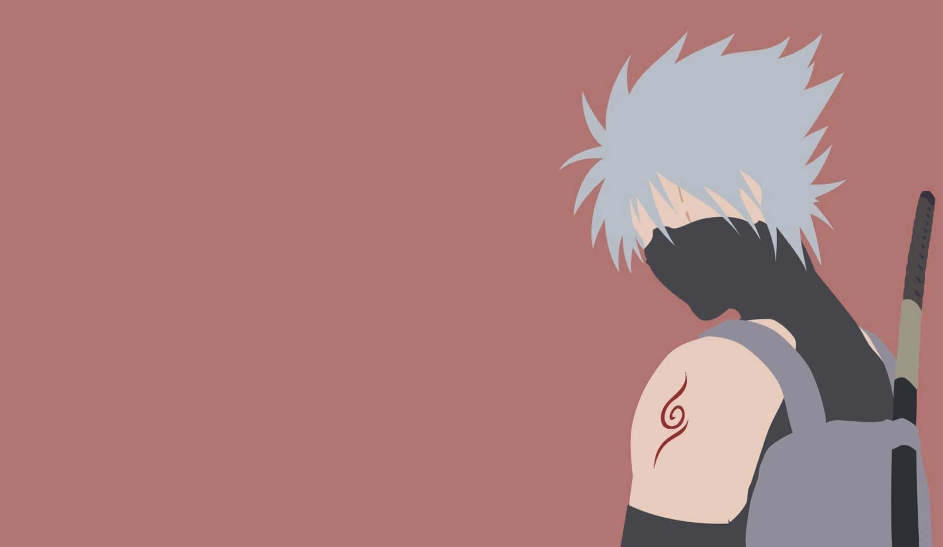 Kakashi Hatake Naruto Minimal Wallpapers