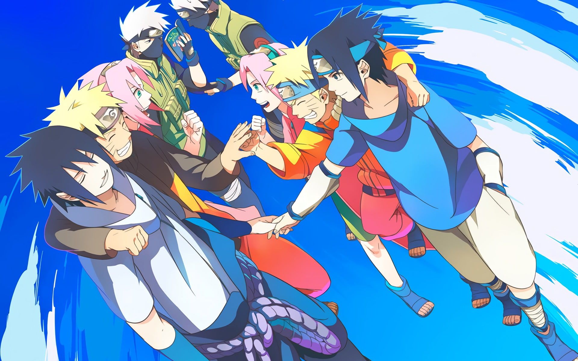 Kakashi Hatake Naruto Uzumaki Sakura Haruno Sasuke Uchiha Wallpapers