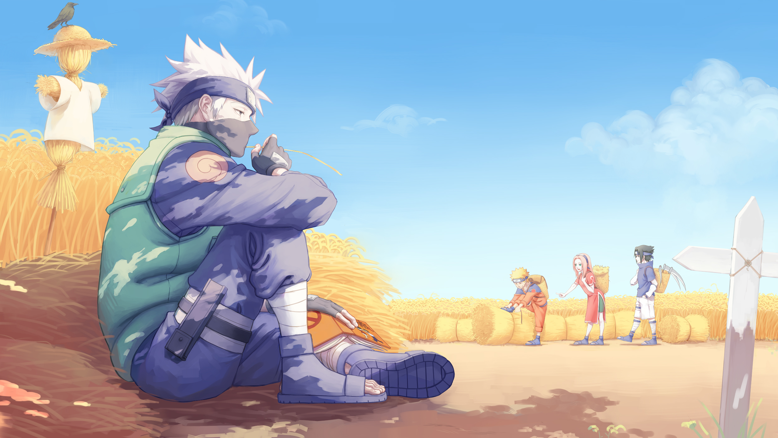 Kakashi Hatake Naruto Uzumaki Sakura Haruno Sasuke Uchiha Wallpapers