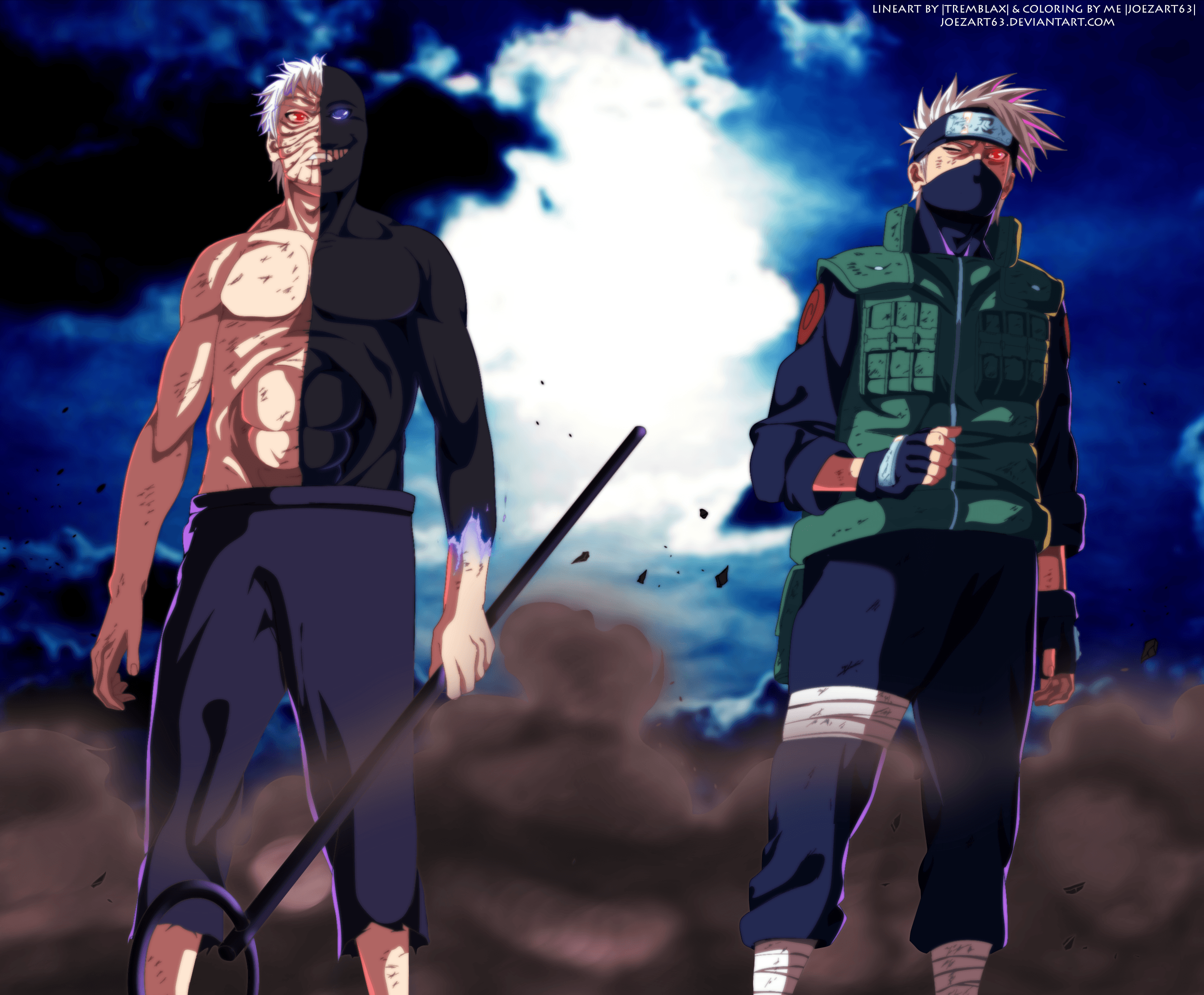 Kakashi Hatake Vs Obito Uchiha Wallpapers