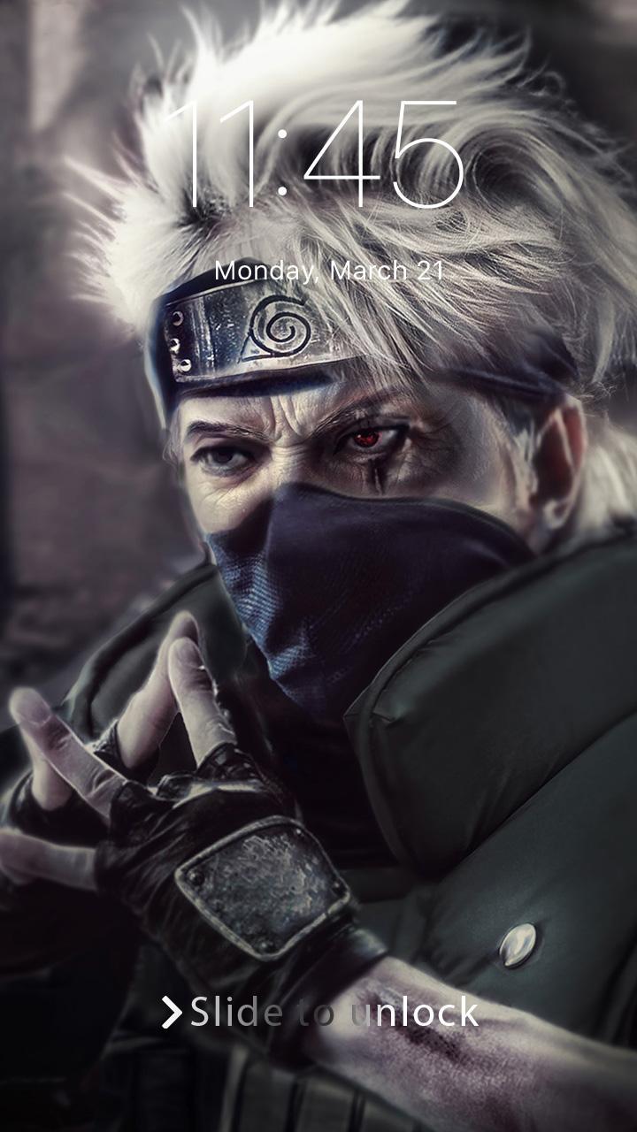 Kakashi Lock Screen Wallpapers