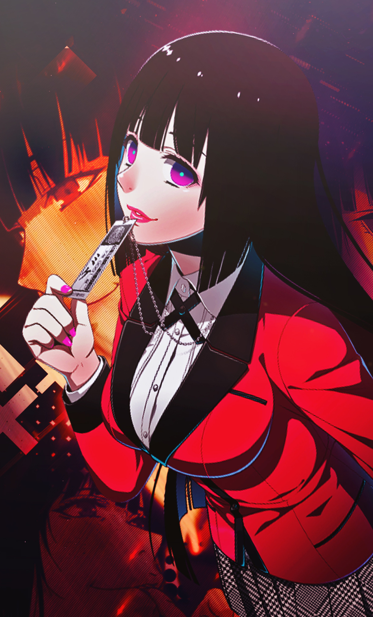 Kakegurui Jabami Yumeko Anime Girl Wallpapers