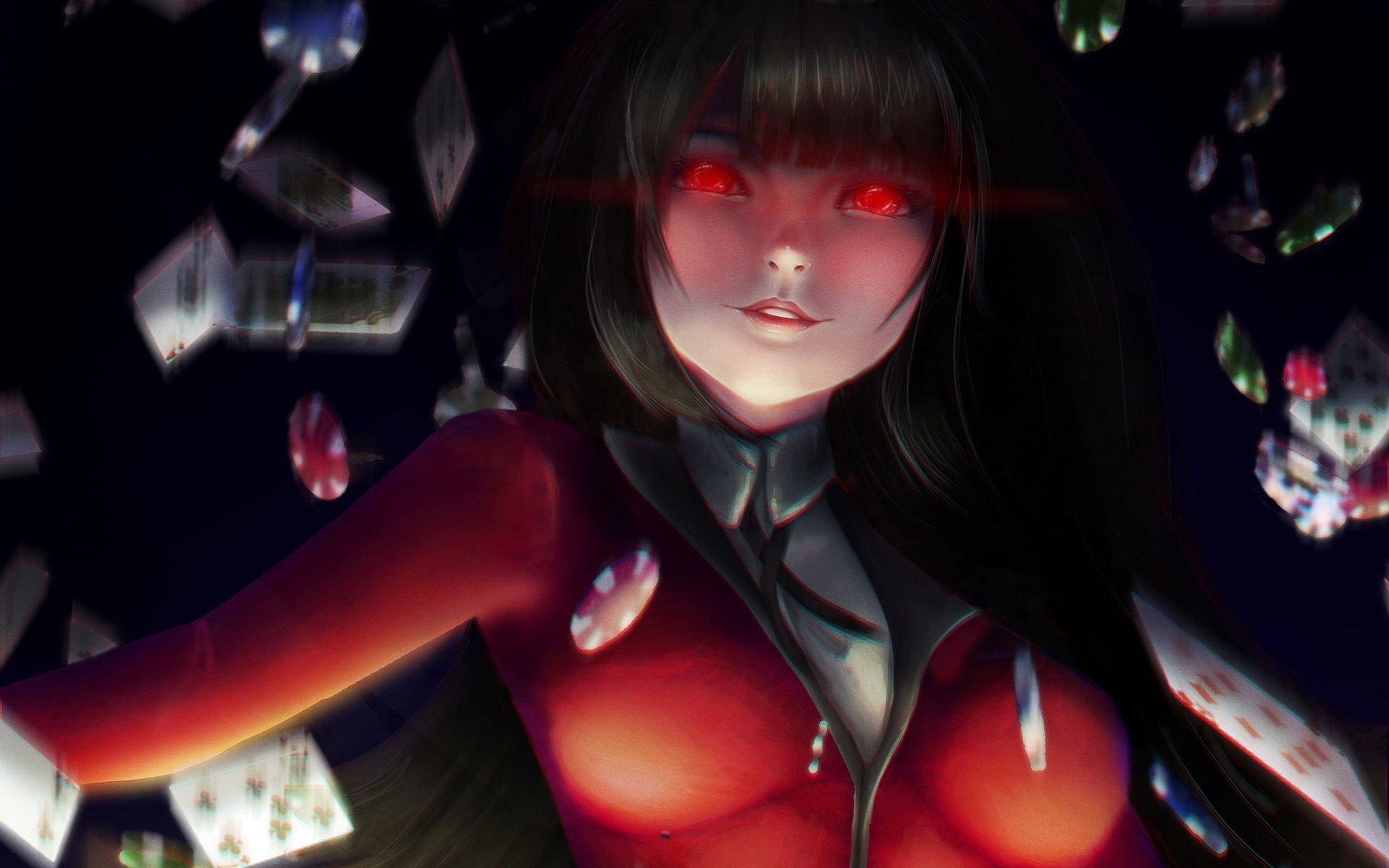 Kakegurui Jabami Yumeko Anime Girl Wallpapers