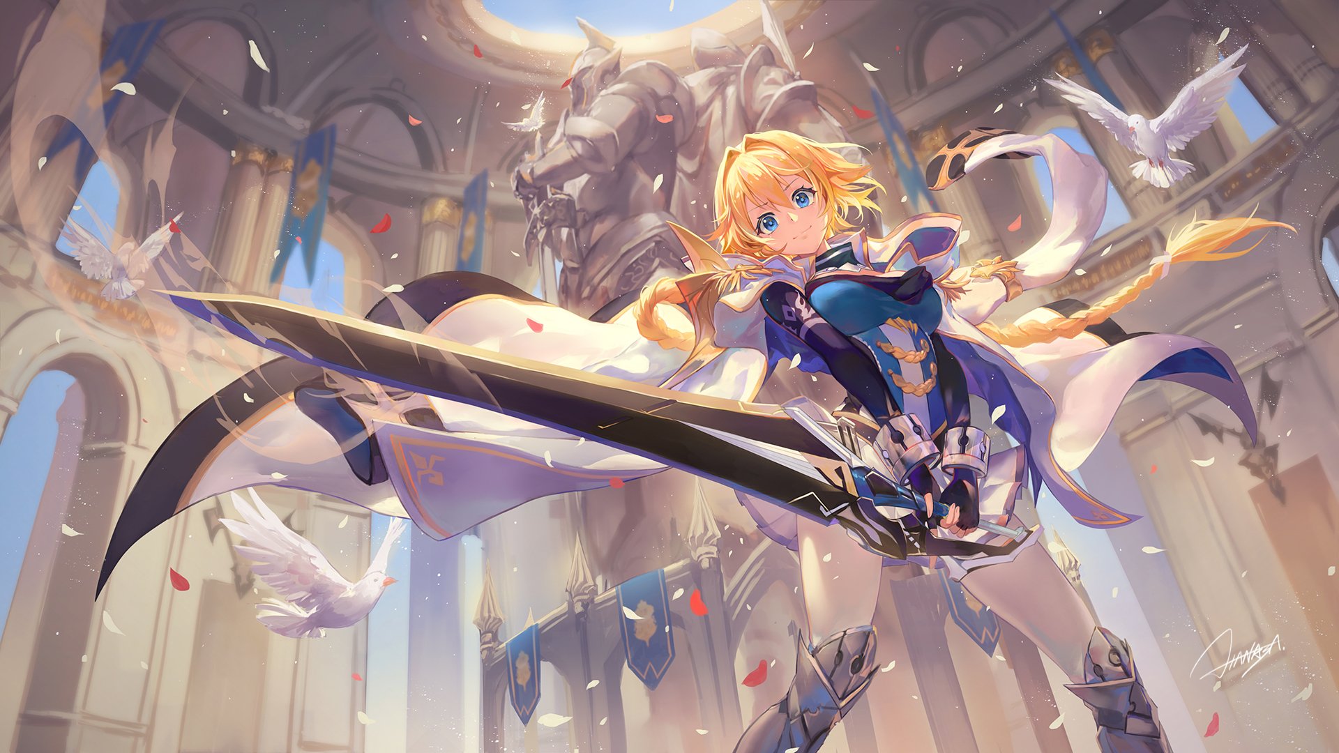 Kaku-San-Sei Million Arthur Wallpapers