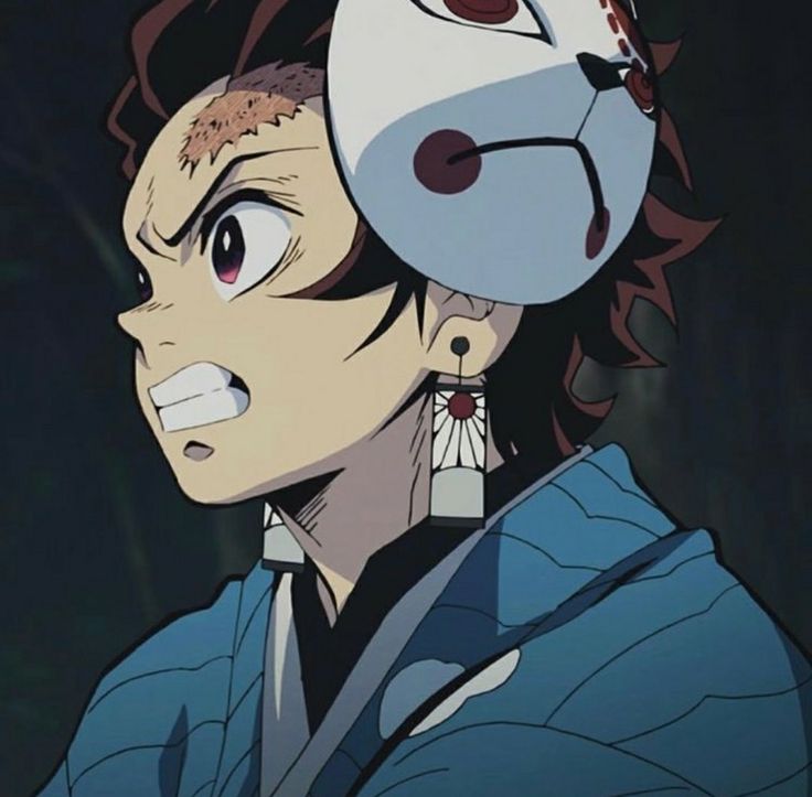 Kamado Tanjirou Warding Mask Wallpapers