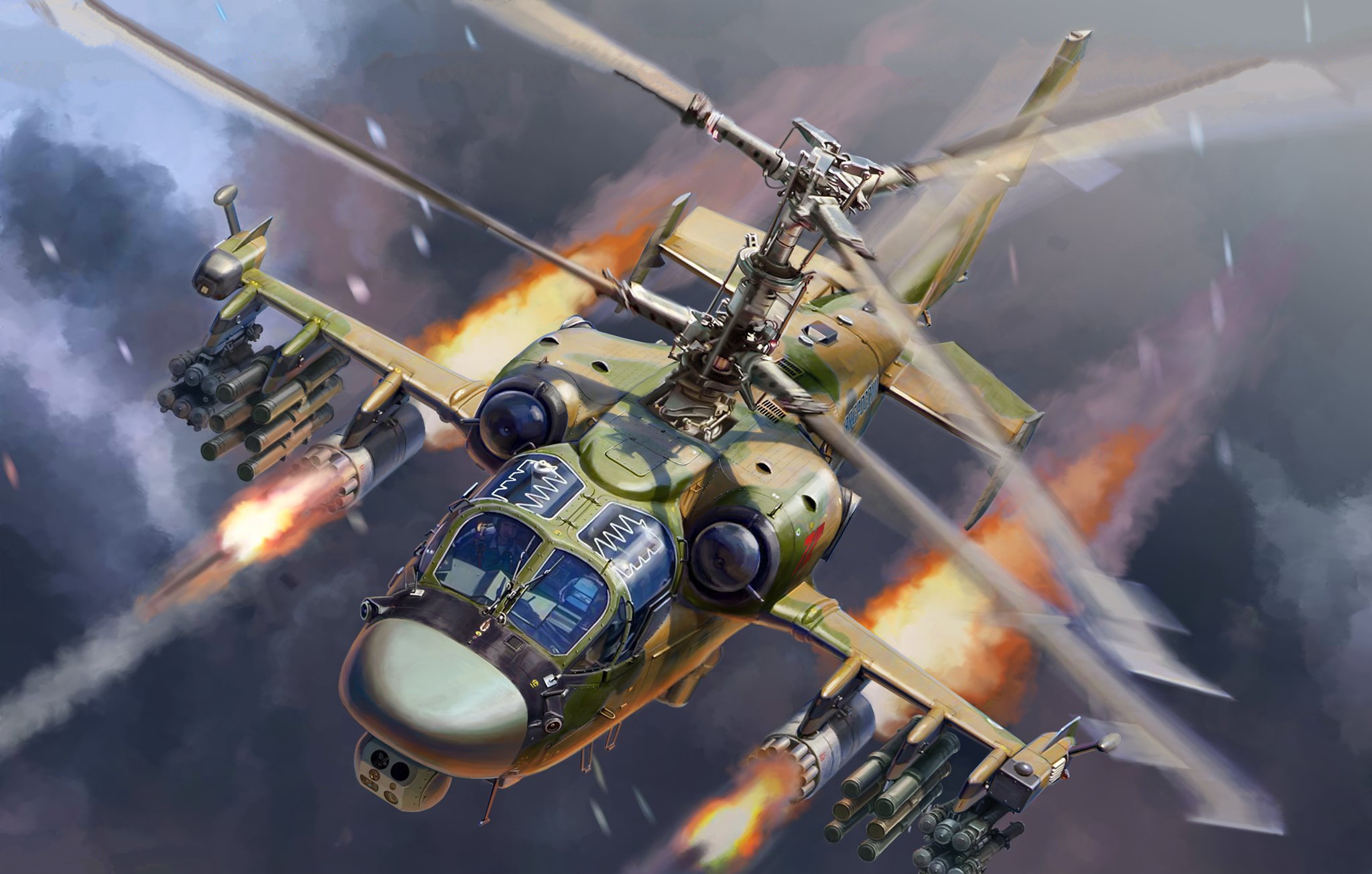 Kamov Ka-52 Alligator Wallpapers