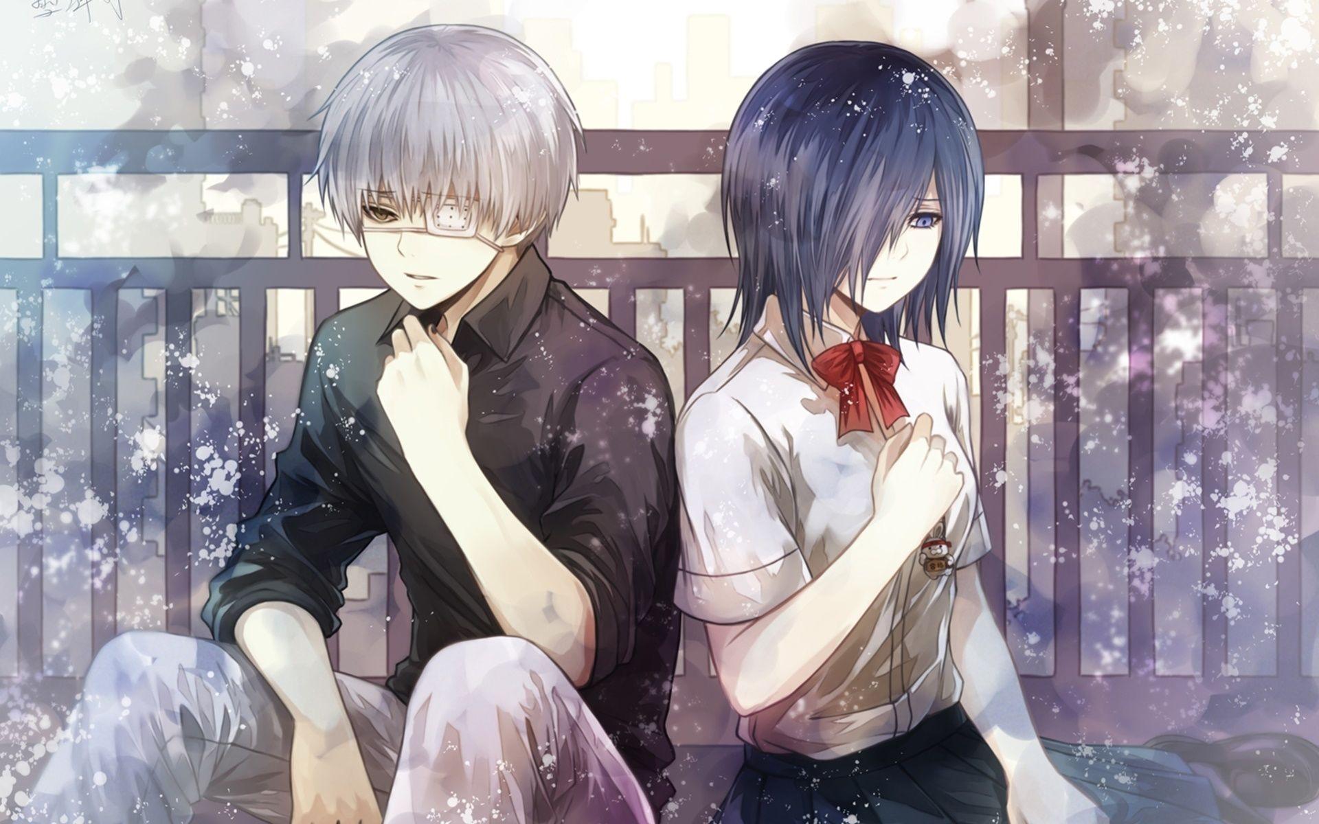 Kaneki And Touka Fanart Wallpapers