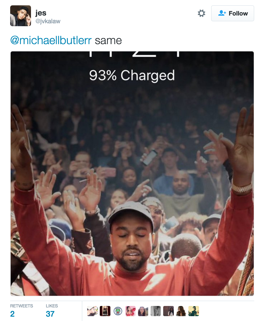 Kanye Hands Raised Wallpapers