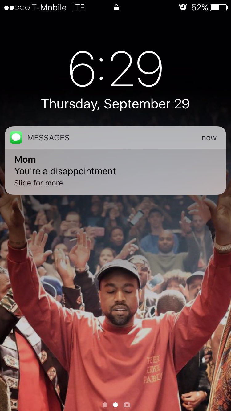 Kanye Notification Wallpapers