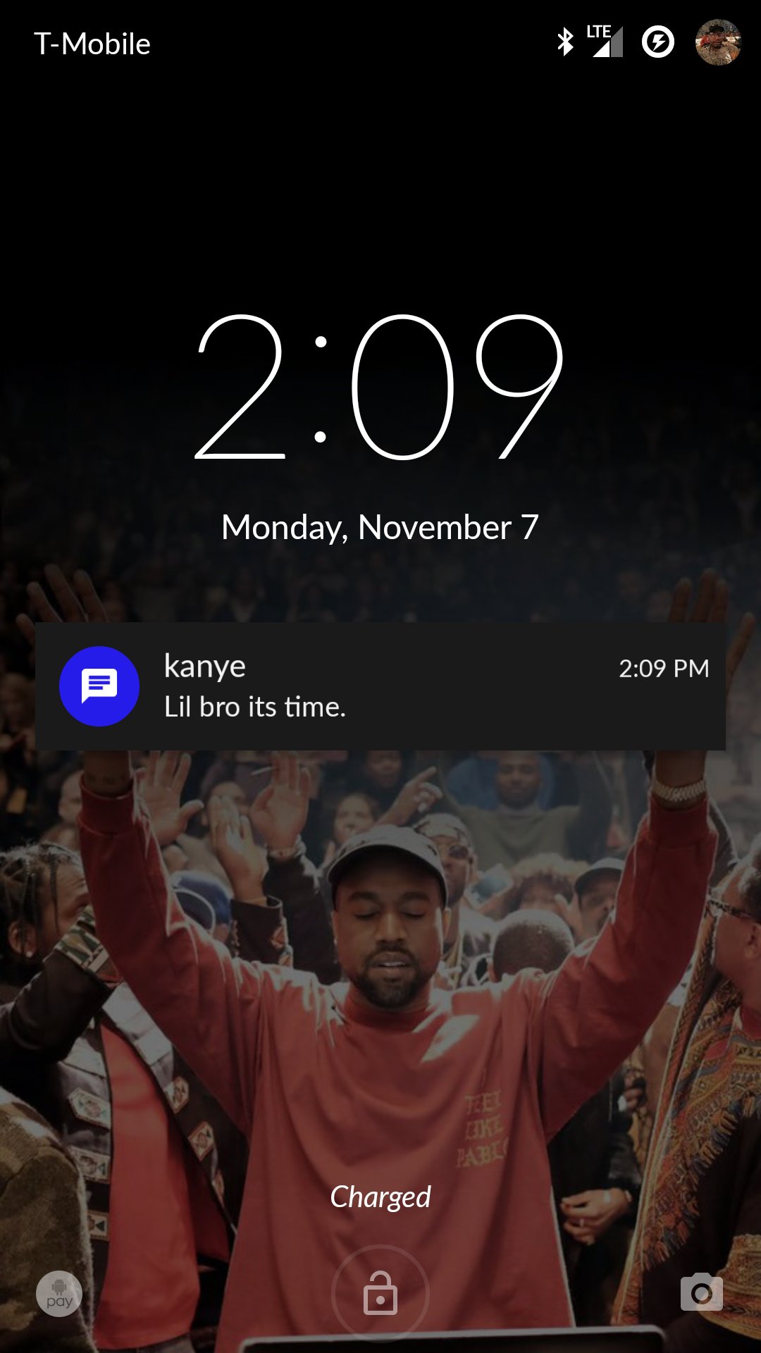 Kanye Notification Wallpapers