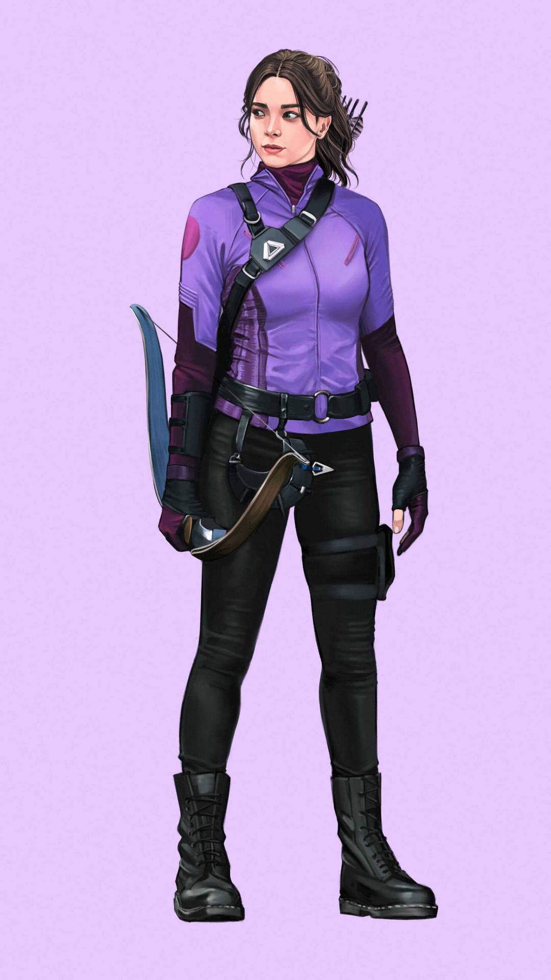 Kate Bishop Hawkeye Art Wallpapers