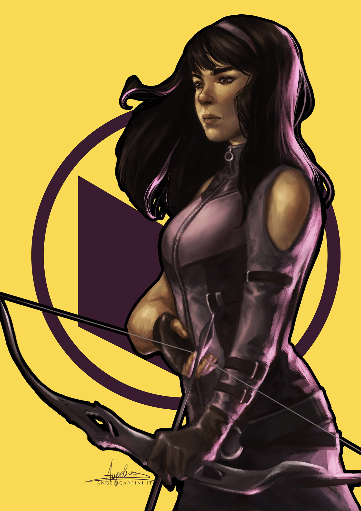 Kate Bishop Hawkeye Art Wallpapers