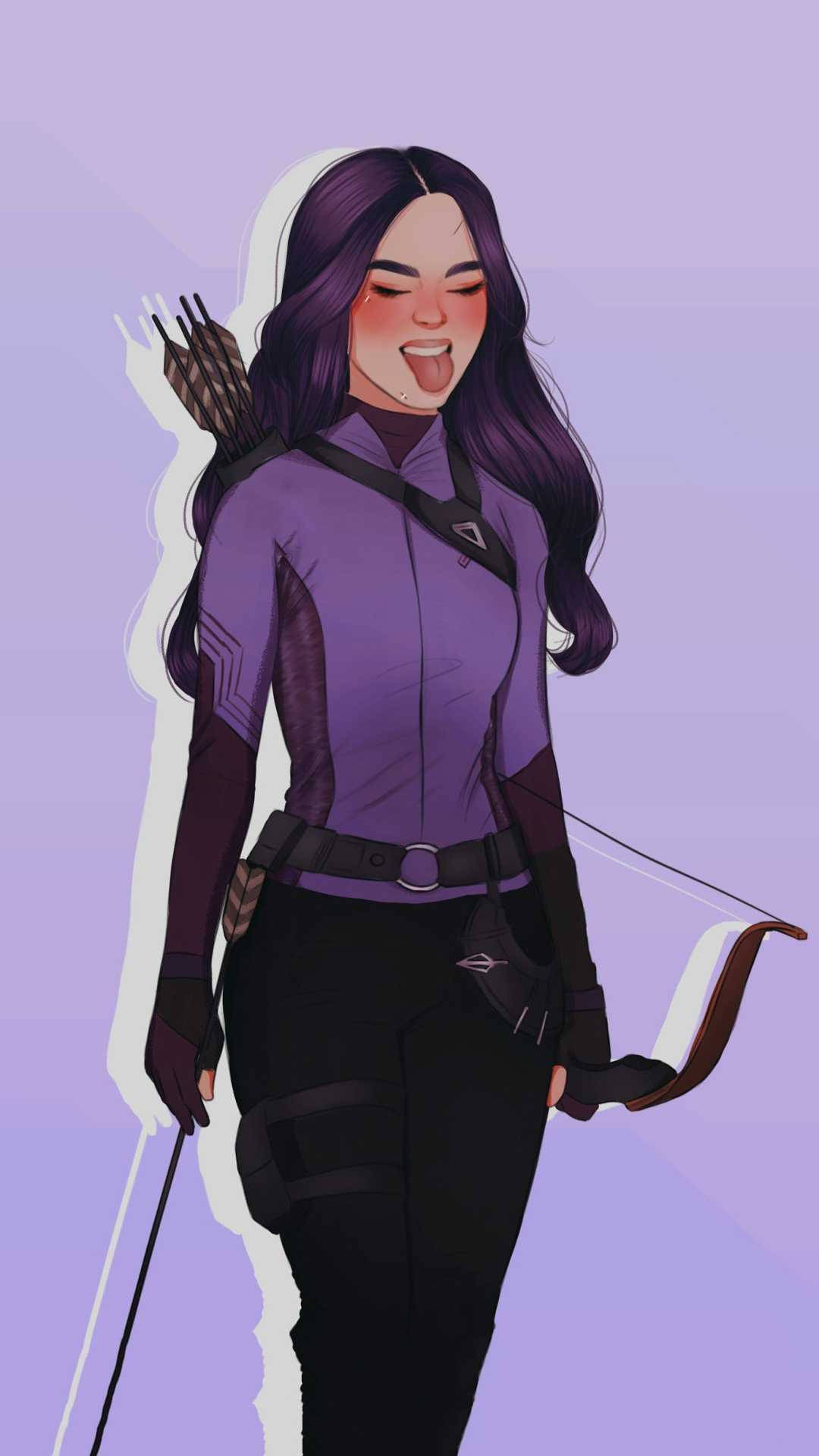 Kate Bishop Hawkeye Poster 4K Fanart Wallpapers