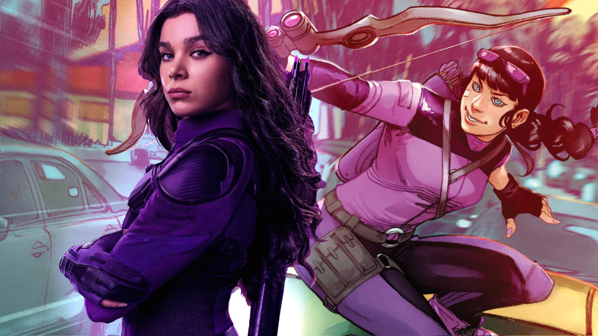 Kate Bishop Sword Hawkeye Wallpapers