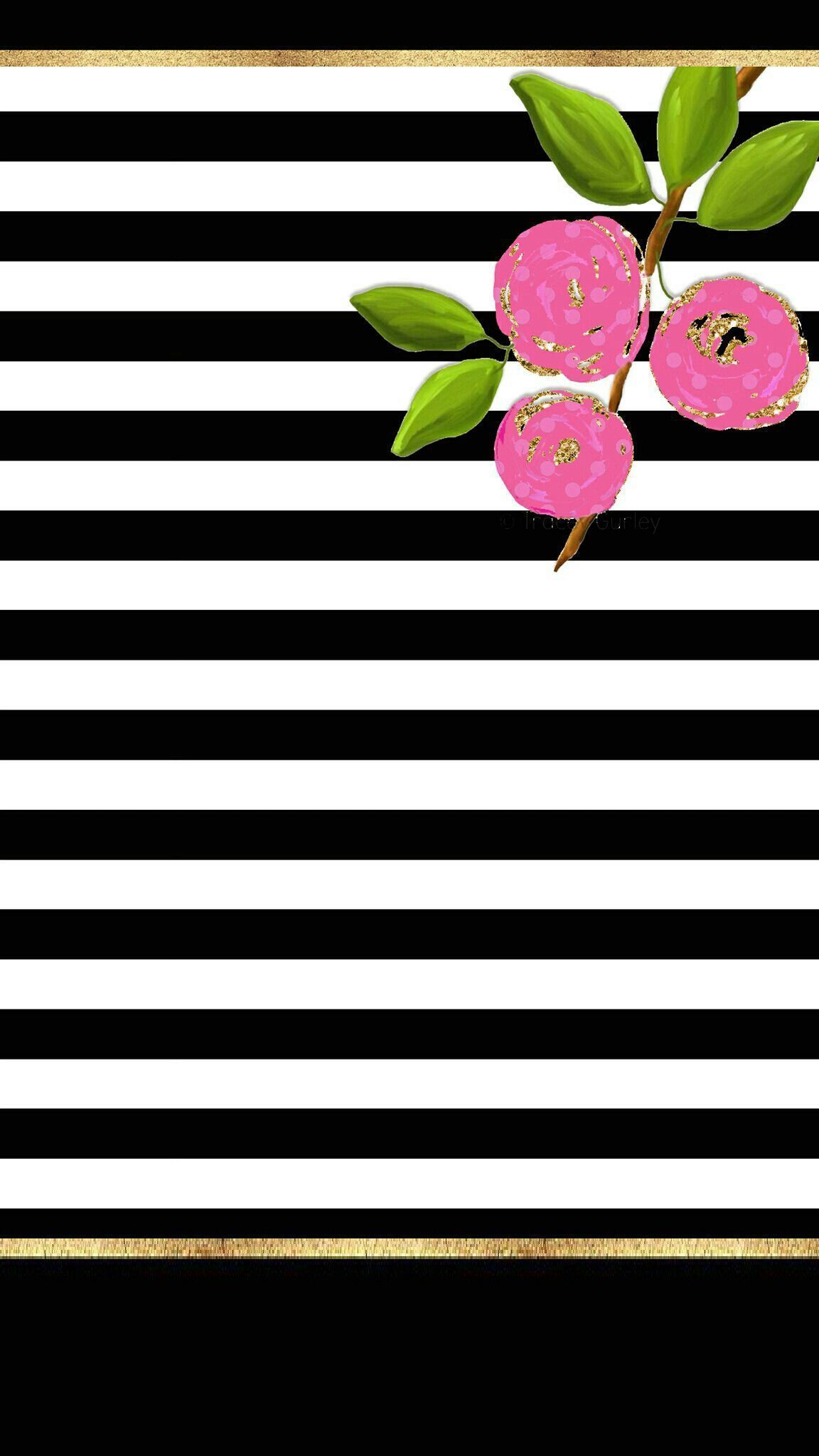 Kate Spade Stripes Desktop Wallpapers