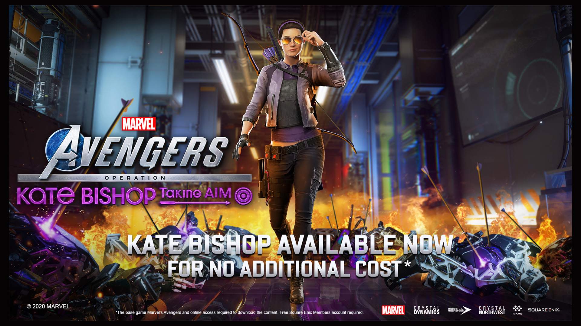Katherine Bishop in Marvel's Avengers Game Wallpapers