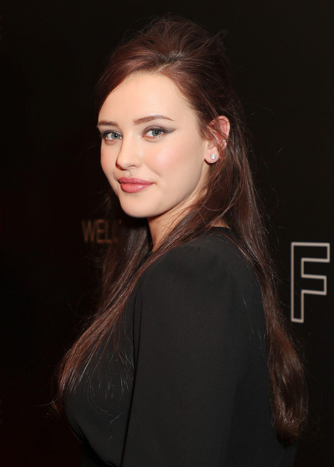 Katherine Langford in Black Dress Wallpapers