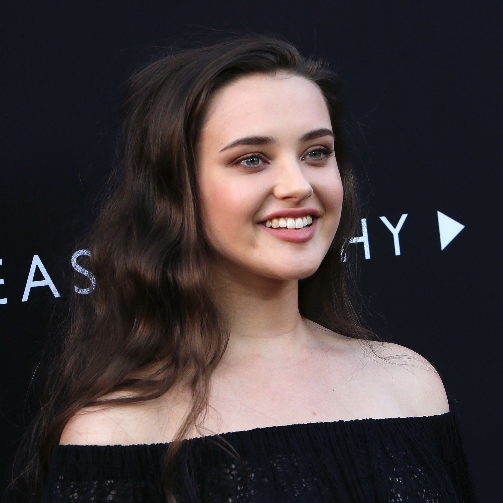 Katherine Langford in Black Dress Wallpapers